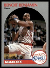 1990-91 Hoops Benoit Benjamin Los Angeles Clippers #142
