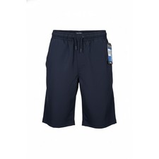 Nautica Boys School Uniform Shorts Navy Elastic Waist Drawstring, Size 10, NWT