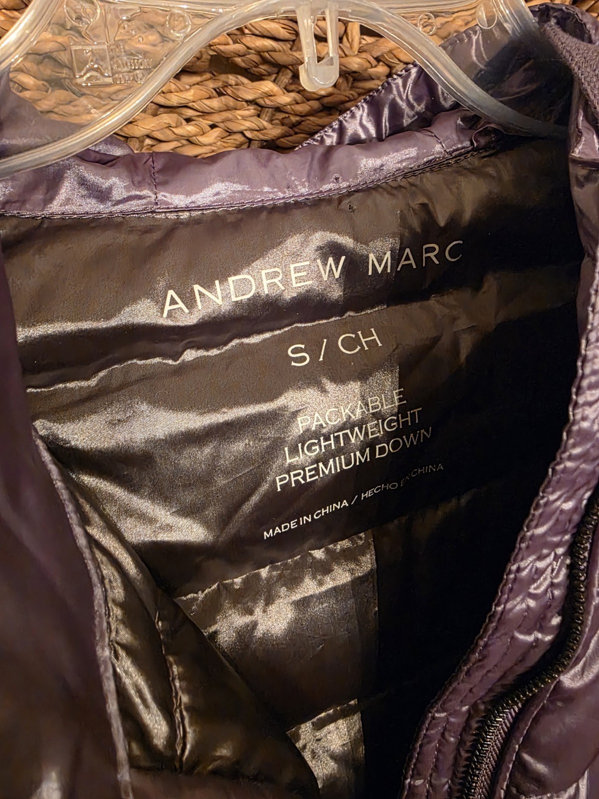 Women's Medium Down Puffer Jacket Packable Andrew… - image 3