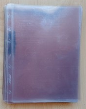 120 Stk. Pro Collect Einsteckhüllen, extra-Hüllen, Klarsicht- Sammelhüllen, A4 T