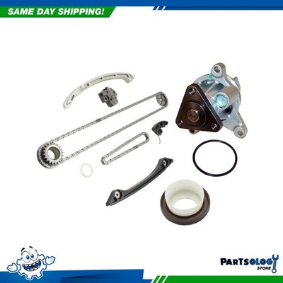 DNJ TK4413WP Timing Chain Kit with Water Pump For 12-15 Land Rover 2.0L L4 DOHC 