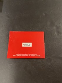 Home alone 2 nes manual only