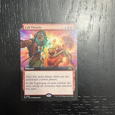 MTG - Full Throttle - Extended Art - Aetherdrift - Regular