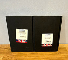 Seawhite A6 Sketchbook Black Hardback Casebound Cartridge Paper - 2 Books