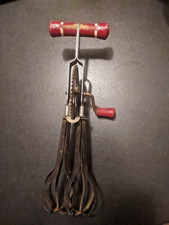 Vintage Ekco Egg Beater  Hand Held Mixer Red ...