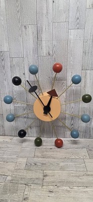 Vitra Design Museum George Nelson MCM Style Ball Clock 13.25