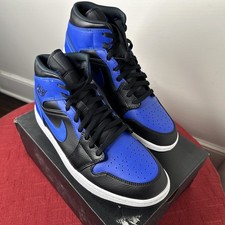 Jordan 1 Mid Hyper Royal for Sale | Authenticity Guaranteed | eBay