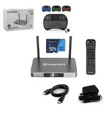 NEWEST SuperBox S6 Ultra Plus Free Keyboard And SD Card