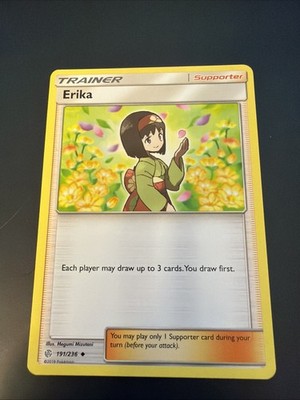 Erika 191/236 Uncommon - Pokemon Sonne und Mond Kosmische Finsternis