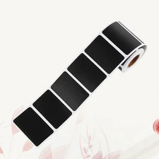 300 Pcs/Roll Removable Blackboard Stickers Rectangular Chalkboard Labels