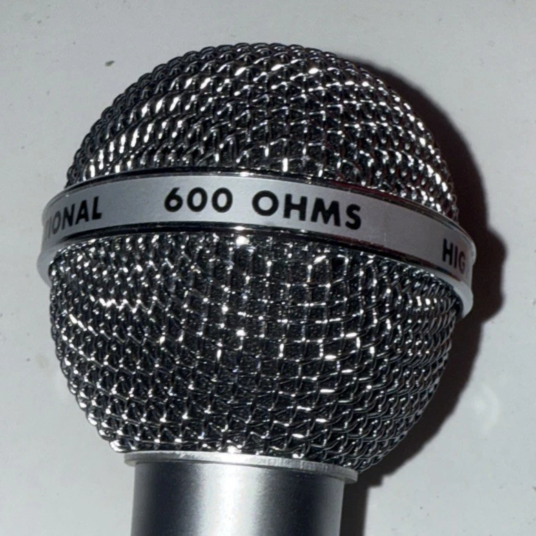 REALISTIC Omnidirectional Microphone HIGHBALL-2 600 OHMS 33-985E MIC Audio - Image 4 of 4