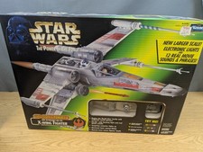 Star Wars power of the force x-wing fighter  Electronic Power f x Factory Sealed