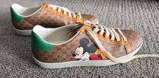 Gucci X Disney Mickey Mouse Ace Supreme Sneak...