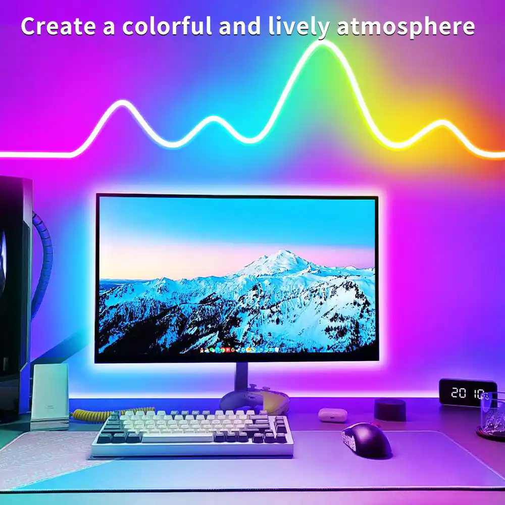 Rgb Outdoor Led Module 100Ft. Outdoor RGB Plug-In Integrated LED Rope Light 2-Pack ...