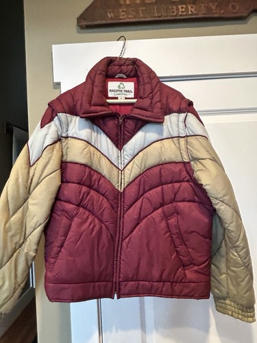 VTG Pacific Trail Sportswear Puffer Jacket Or Vest - Removable Sleeves. XL - Picture 1 of 5