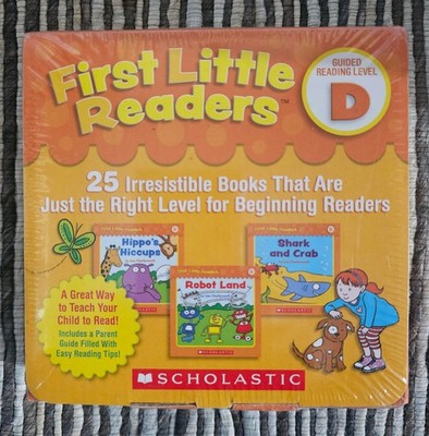 BRAND NEW-SEALED First Little Readers: Guided Reading Level - D 25 Books Box Set