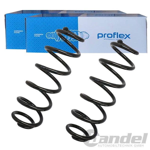 2X Proflex Fahrwerksfedern Hinten Passend FüR Skoda Octavia VW Beetle Golf Jetta-image