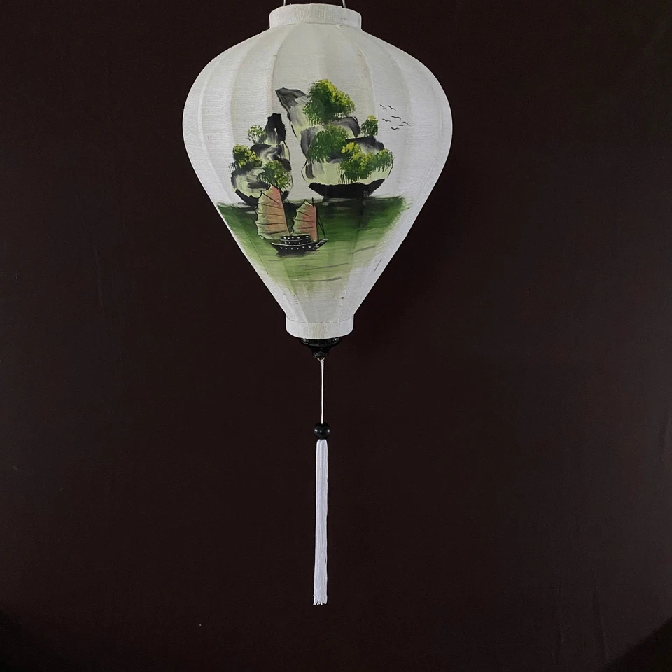 Word Vendor | Hand Draw Silk Lantern | Customize | Handmade - Image 3 of 4