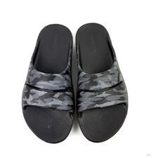 Oofos Ooahh Sandals Womens 8 Slip On Camouflage Comfort Recovery Shoes Mens 7
