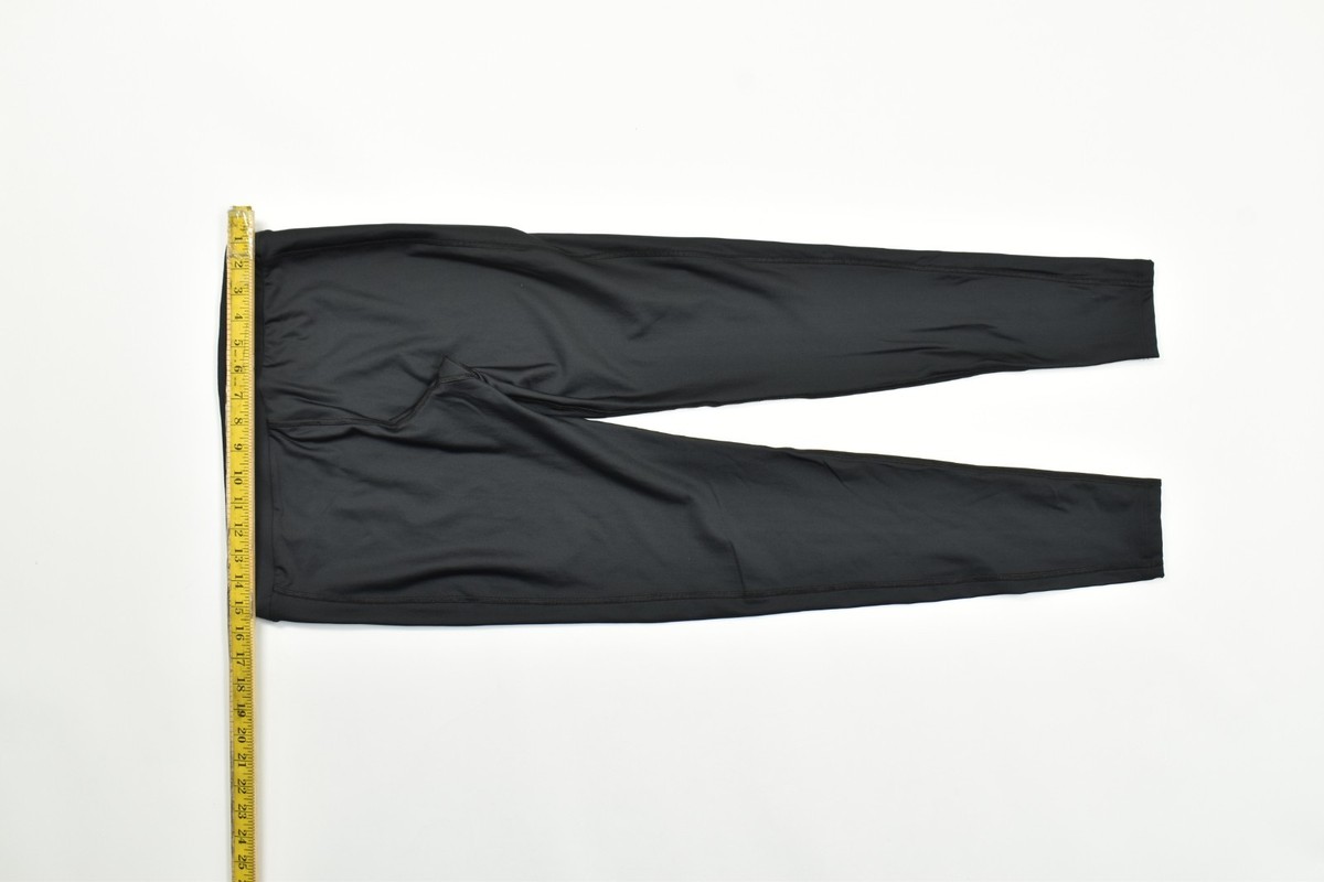 Under Armour ColdGear Compression Womens Large Black Athletic Leggings View 4