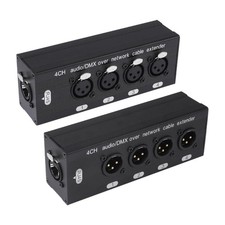 Professional Quarter XLR Divider To RJ45 Link For Live Sound Equipment