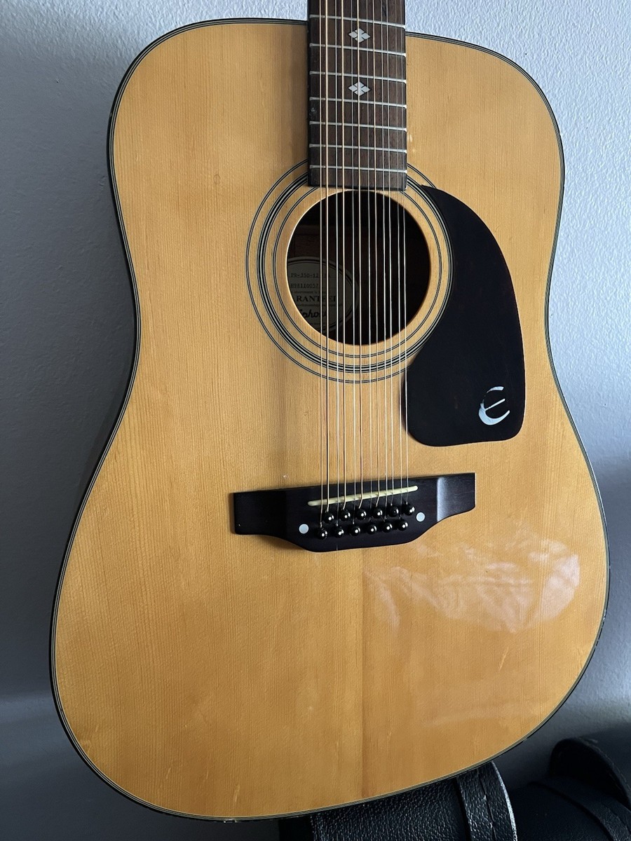 Epiphone PR-350-12 12-String Dreadnought Acoustic Guitar | eBay