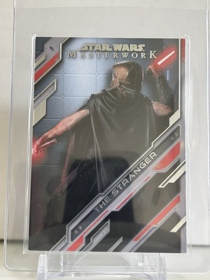 Topps Star Wars Masterwork Insert UN-21 The Stranger The Acolyte Trading Card