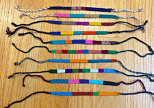 Friendship Bracelet Guatemala Mayan Woven Unisex Artisan Handmade Ties