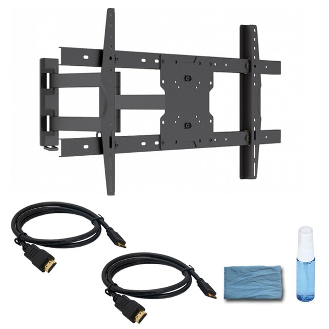 Full Motion LED Samsung Vizio TV Wall Mount Bracket 37 40 42 50 55 60