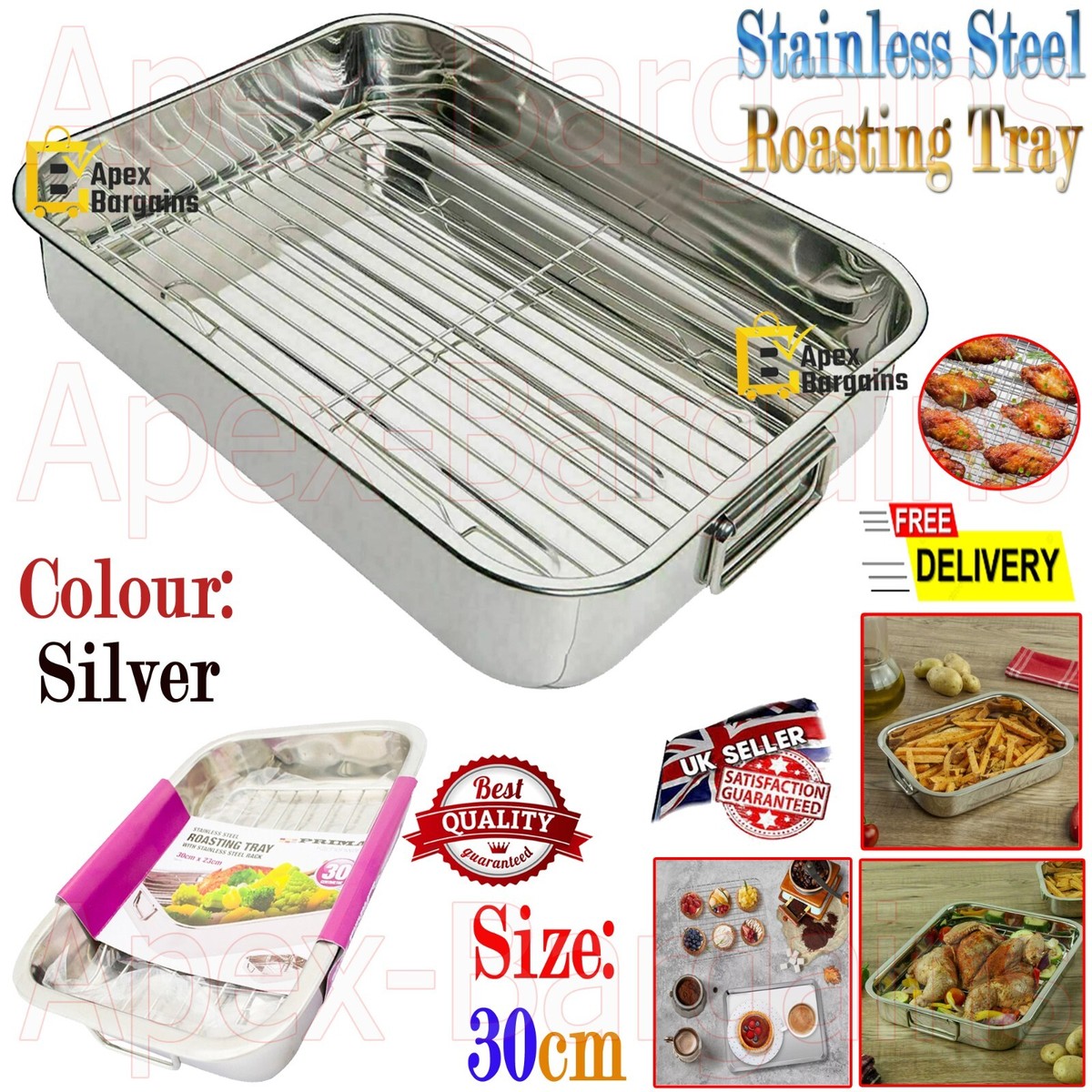 Oven Trays Home Bargains Roasting Tin The Hairy Bikers Non-Stick