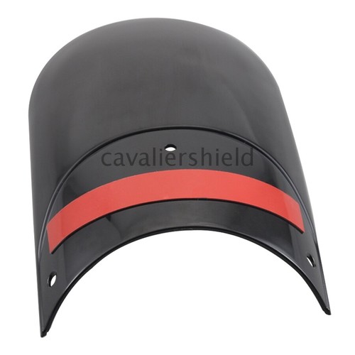 Gloss Black Front Fender Extension Lengthen For Harley Softail Sportster 1200 - Picture 8 of 12