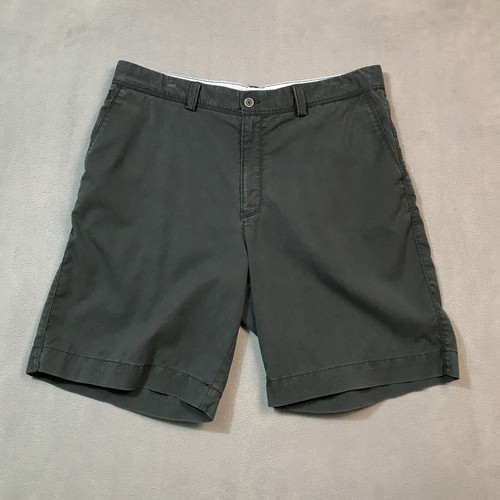 Tommy Bahama Herrenshorts 35 x 9 verwaschen schwarz Chinohose Baumwollmischung Stretch Wochenende