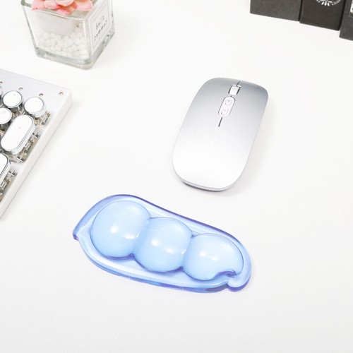 New Silicone Dutch Bean Mouse Pad Wrist Rest Cooling Hand Pillow Office And Home - Picture 2 of 17