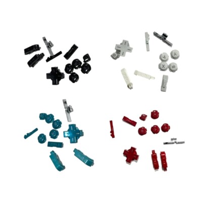 Replacement ABXY D-Pad Button Set For 3DS ABXY Power Button On-Off Keys