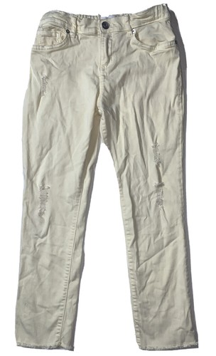 Preowned- The Childrens Place Classic Fit Distressed Pants Girls (Size 12) - Afbeelding 1 van 7