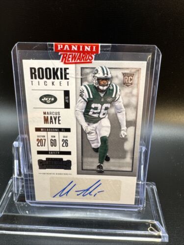 2017 Panini Contenders - Rookie Ticket Autograph #190 Marcus Maye RC - 第 1/2 張圖片