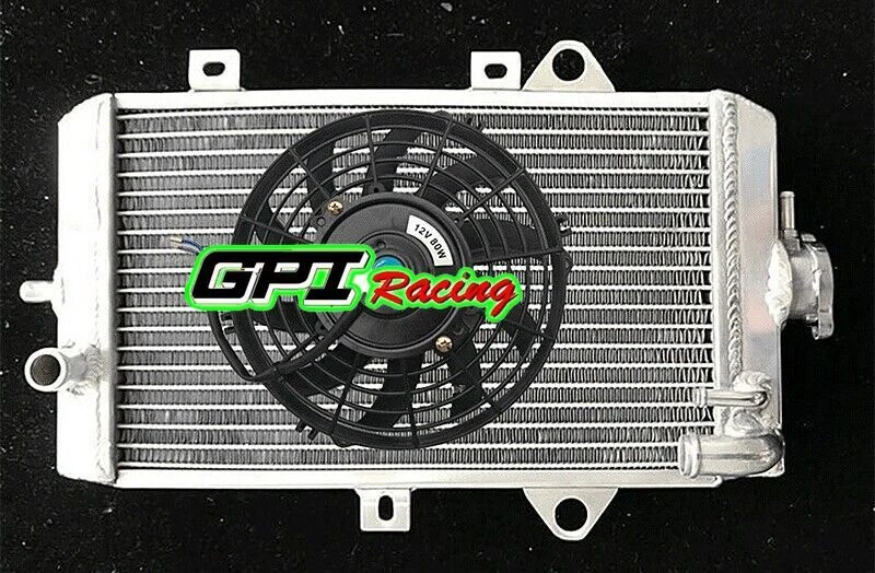 Radiador de aluminio + ventilador de 7" para Yamaha Raptor 700 YFM700R YFM 700R 2013-2023 2018 Foto 2 de 4