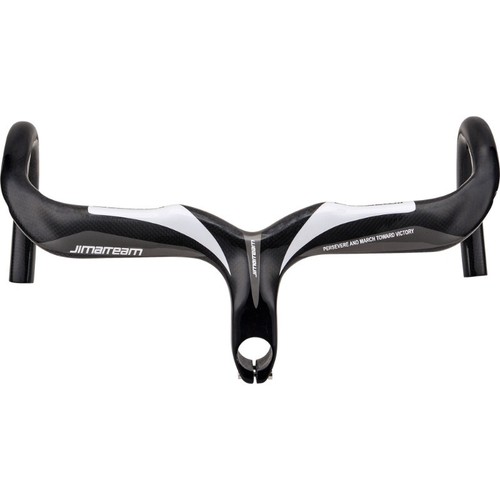 Carbon Fiber Road Bicycle Integrated Drop Handlebar 400/420/440mm Bike Bent Bar - Picture 5 of 28