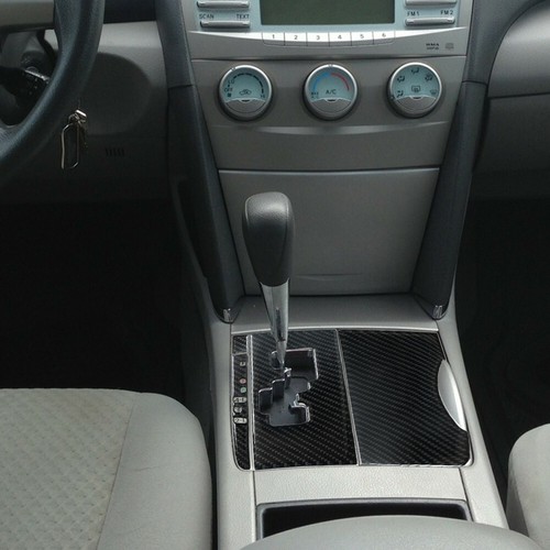 4Pcs Carbon Fiber Gear Shift Panel Cover Trim Type A For Toyota Camry 2007-2011 - Picture 8 of 12