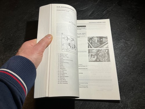 1992-1993 Kawasaki ZR1100, Zephyr 1100 Motorcycle Factory OEM Service Manual - Picture 7 of 21