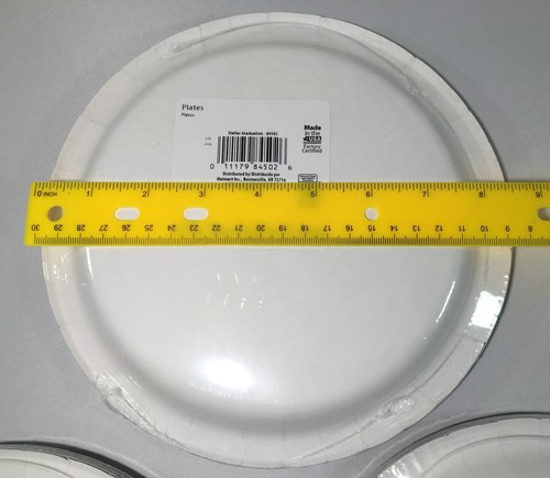 Graduation Paper Plates 3 Pack, 36 Plates Total, 8.625 in Diameter Congrats Grad - Picture 4 of 7