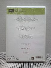 Stampin' Up Sale-A-Bration Outlined Occasions 6 Stamp Kit 126016