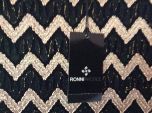 NWT RONNI NICOLE DRESS SIZE 12 - Picture 2 of 3