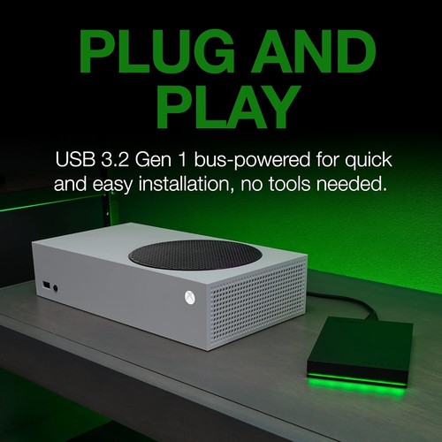 Dysk twardy do gier Seagate do konsoli Xbox - 2 TB czarny - Zdjęcie 6 z 6