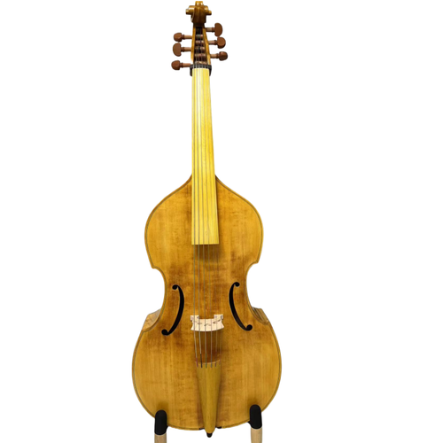 Flames Gold 6 String Viola da Gamba 29 inch, Professional Concert Viol, Guter Klang - Bild 2 von 12