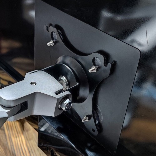 Desktop LED LCD Monitor Holder Arm Extension VESA Adapter Fixing Fixed Bracket - Picture 6 of 12