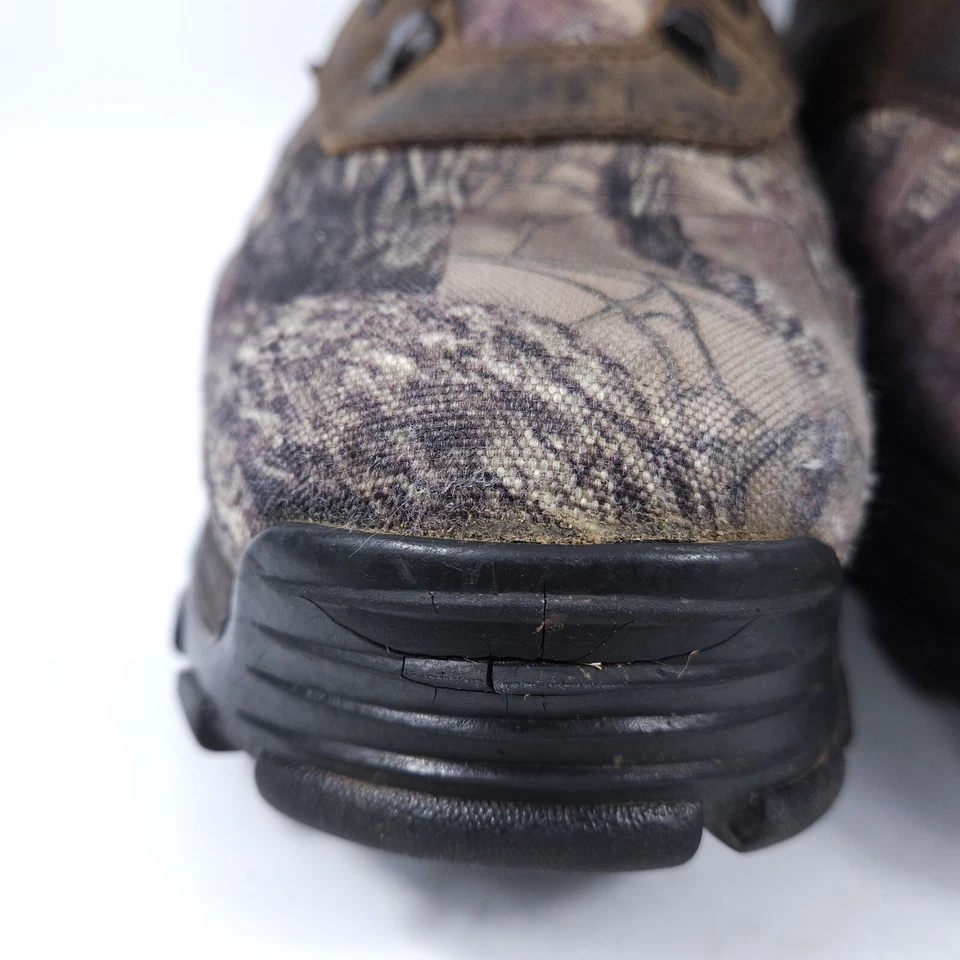 Rocky 9" Hunting True Timber HTC Mens 13 Wide Lace Up Camo Outdoors Boots - Image 4 of 4