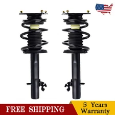 Pair Fits 2002-2008 Mini Cooper 172265/172266 Front Complete Struts Coil Springs