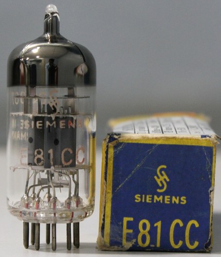 E81CC 6201 Tube Siemens made in Germany Triple Mica Amplitrex Tested 1 Pc#239002 - Picture 2 of 9