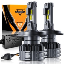 Super Auxbeam H4 9003 110w 24000lm Led Headlight Bulb High Low Beam 6500kcanbus Super Auxbeam H4 9003 110w 24000lm Led Headlight Bulb High Low Beam 6500kcanbus